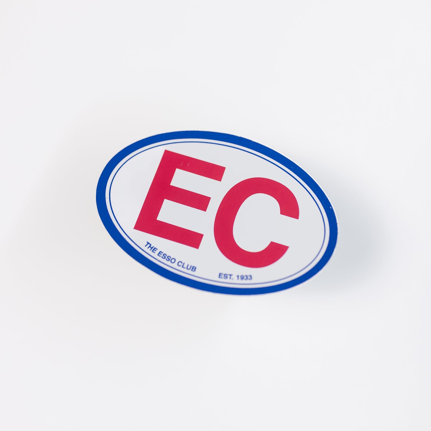 The Esso Club Bumper Decal