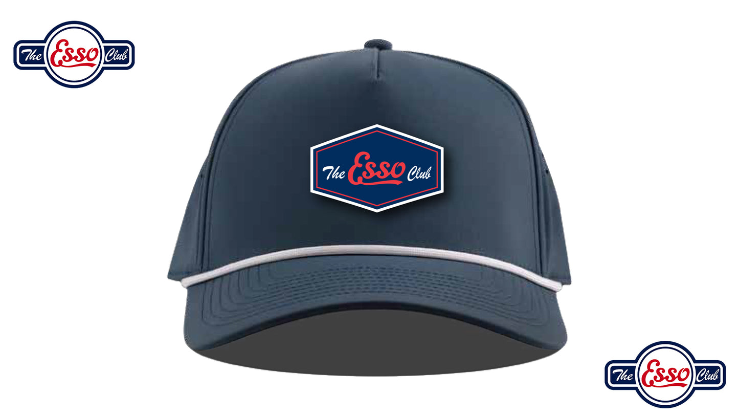 Branded Bills The Esso Club Hexagon Patch White Cord Hat