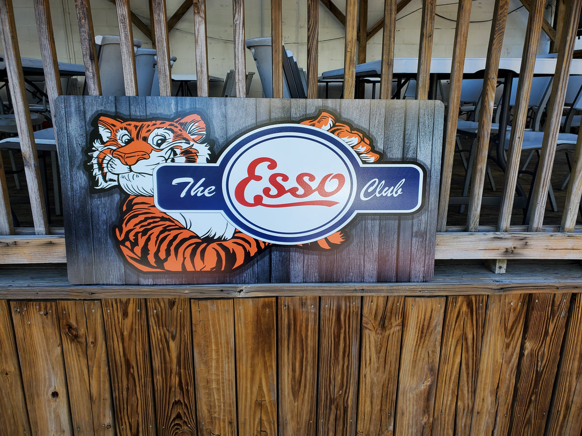 The ESSO Club Sign (2 SIZES) – The Esso Club