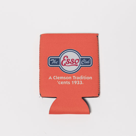 The Esso Club Orange Koozie
