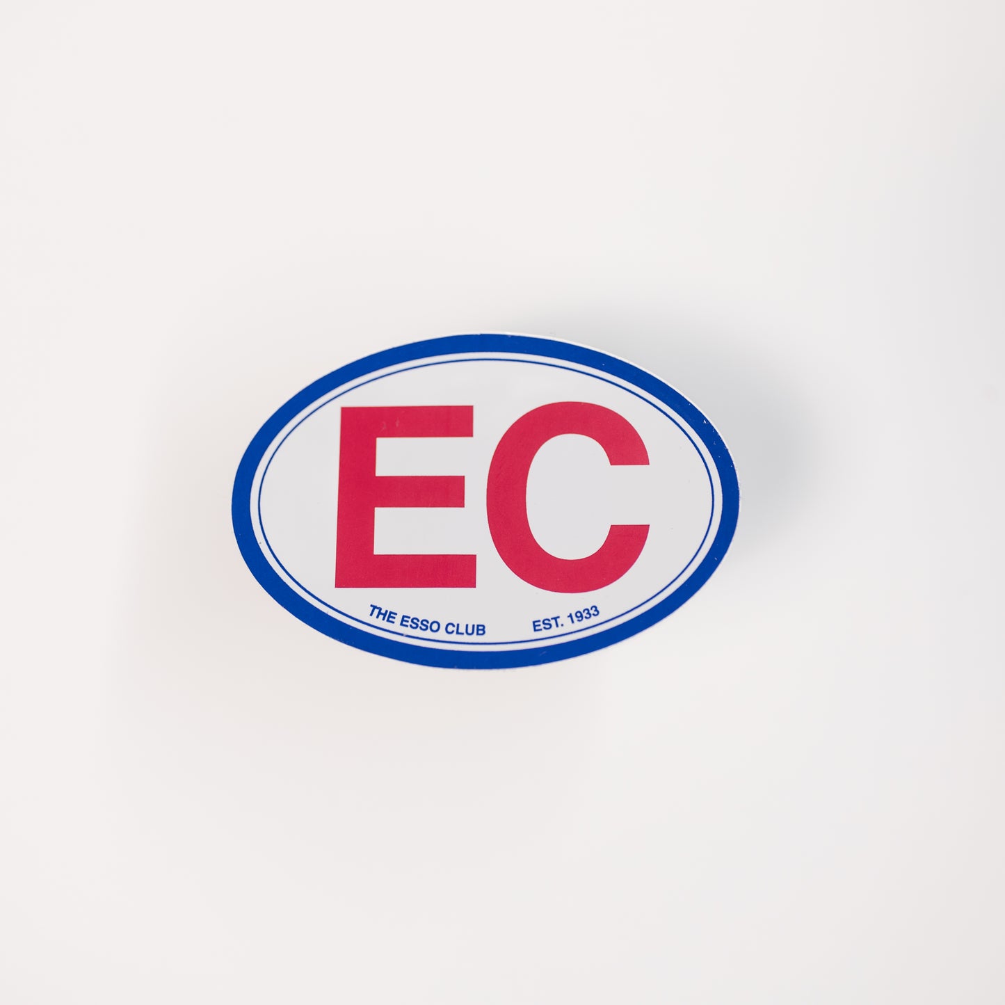 The Esso Club Bumper Decal