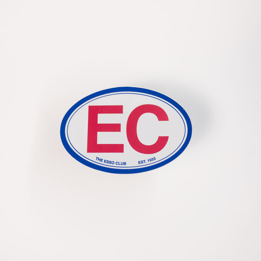The Esso Club Bumper Decal
