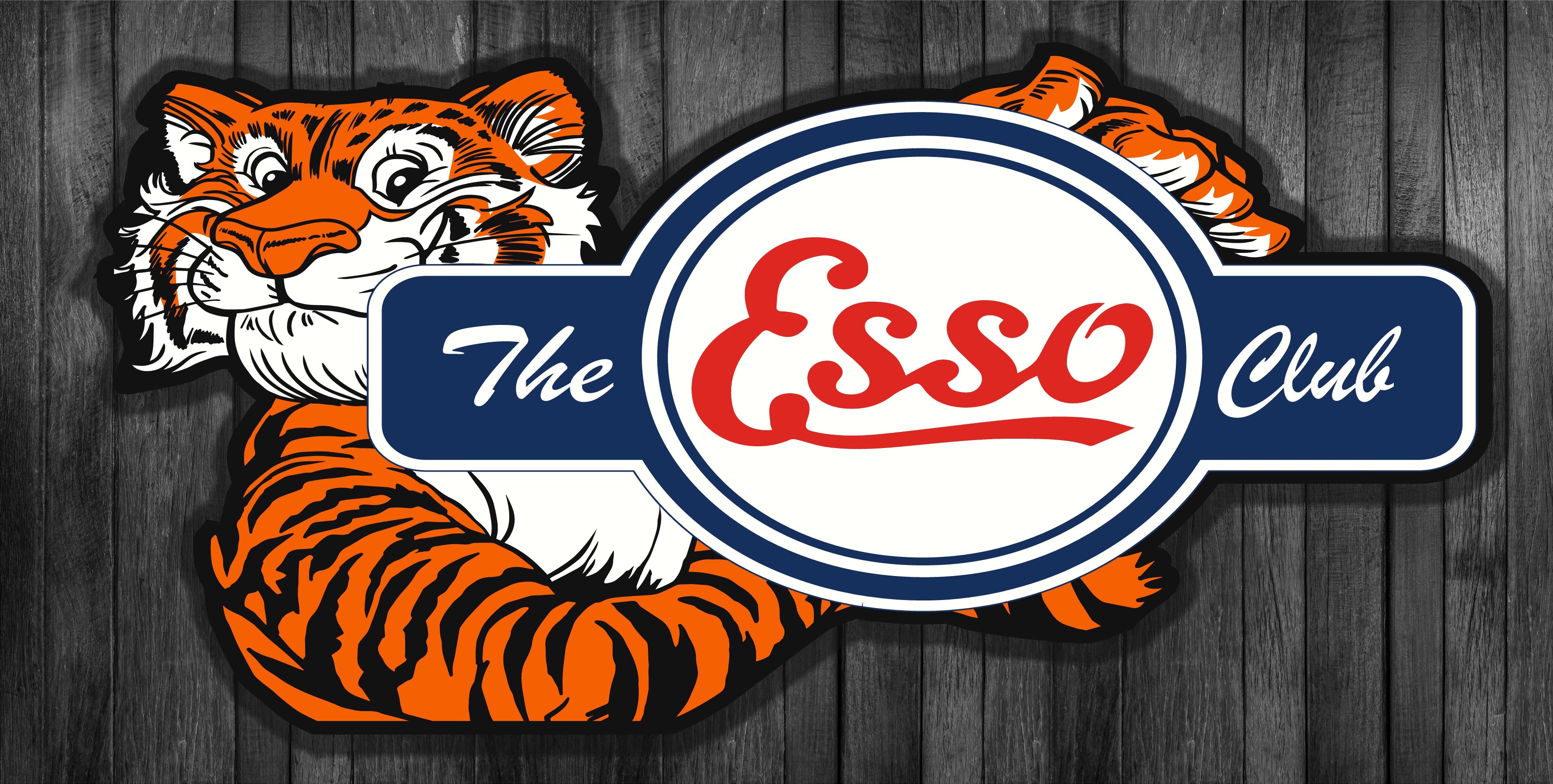 The ESSO Club Sign (2 SIZES) – The Esso Club