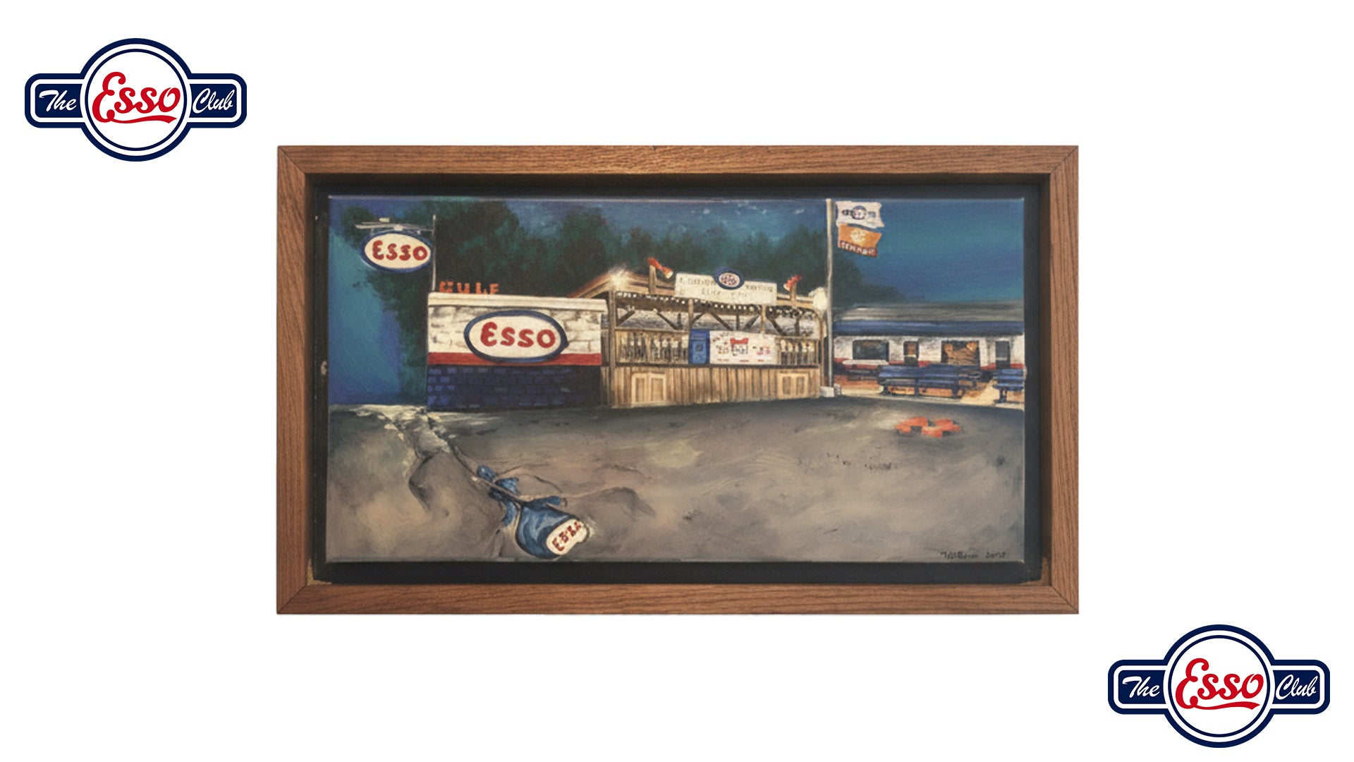 The Esso Club Collectable Coasters - Esso Logo