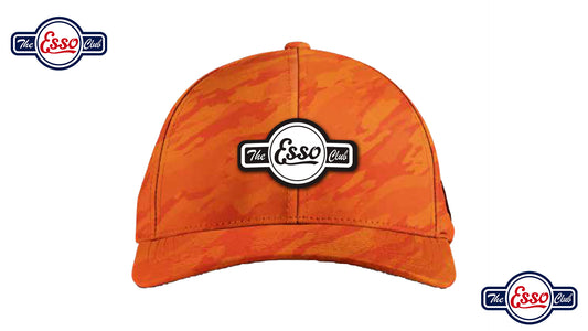 Orange Camo Branded Bills The Esso Club Camo Hat