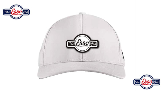 White Branded Bills The Esso Club FlexFit Hat