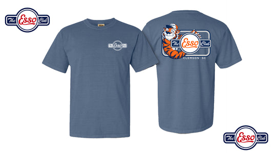 Dark Blue Marque Tiger Short Sleeve shirt