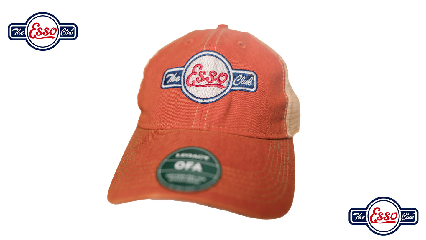 Orange  The Esso Club Trucker Hat