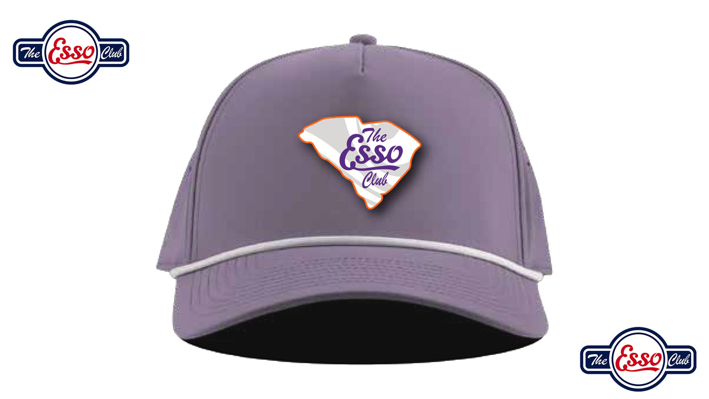 Purple Branded Bills SC Patch White Cord Hat