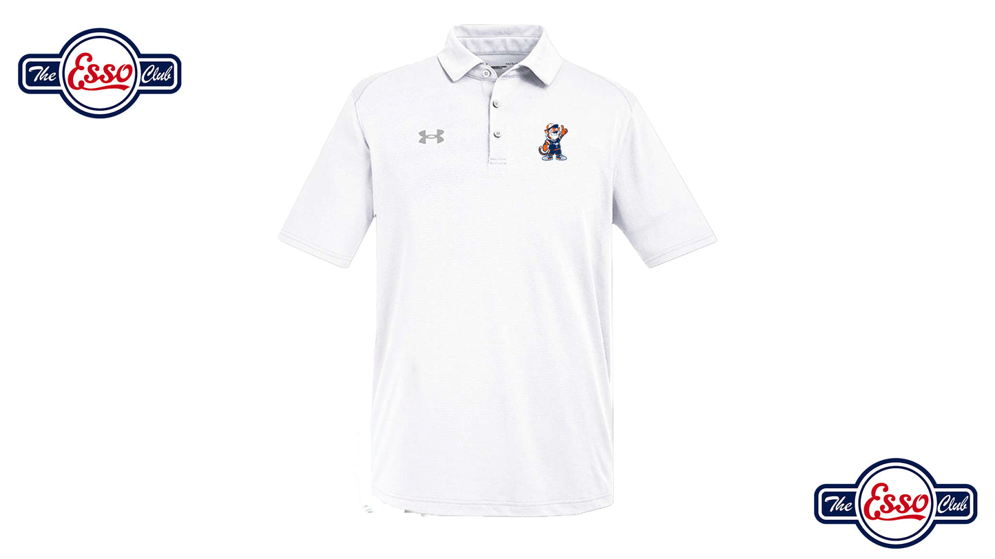 Under Armour White Otis Number One Polo