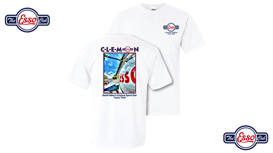 White Esso Globe Short Sleeve